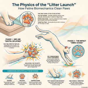 Your Floor Should not Feel like a Sandbox : The Physics of the “Litter Launch”