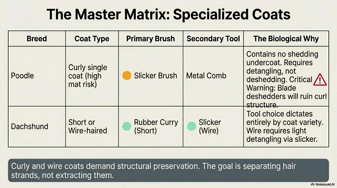 Specialized Dog Coat Type